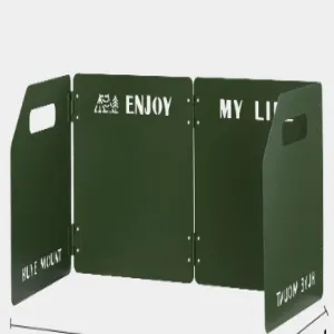 Outdoor cassette stove windshield stove windshield gas stove stove picnic camping baffle gas stove windbreaker