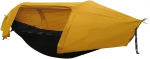 Outdoor Hammock Anti-Rollover Travel Camping Portable Hammock Hanging Chair Outdoor Portable Camping Travel Equipment (Color : Orange, Size : 270 * 140cm)