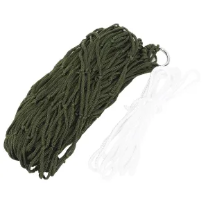 Outdoor Hammock Mesh Hammock Camping Single Person Simple Nylon Net Hammock with Rope