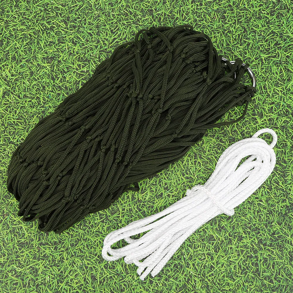 Outdoor Hammock Mesh Hammock Camping Single Person Simple Nylon Net Hammock with Rope