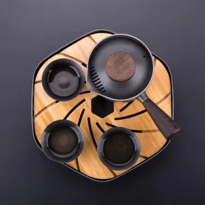 Outdoor Portable Tea Set Tea Splitter Tea Water Separation Tea Cup