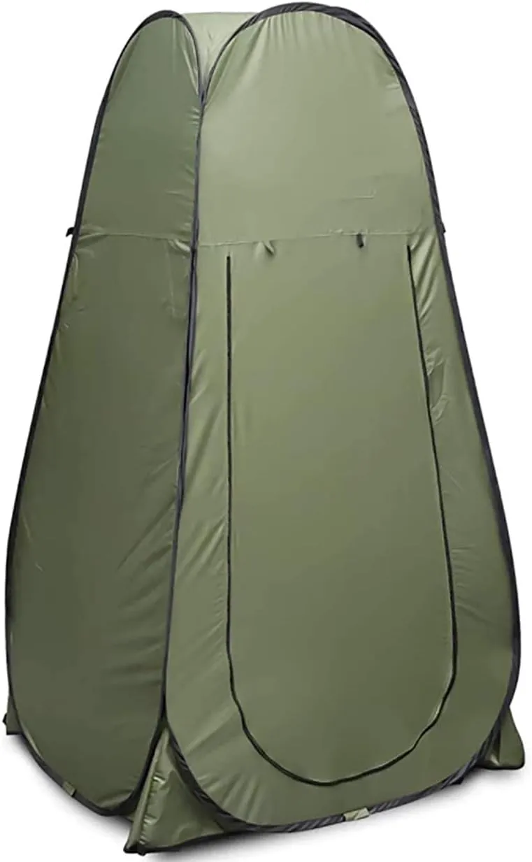 Outdoor Privacy Tent Pop Up Shower Tent Instant Portable Outdoor Privacy Tent, Camp Toilet, Changing Room, Rain Shelter with Window – for Camping and Beach
