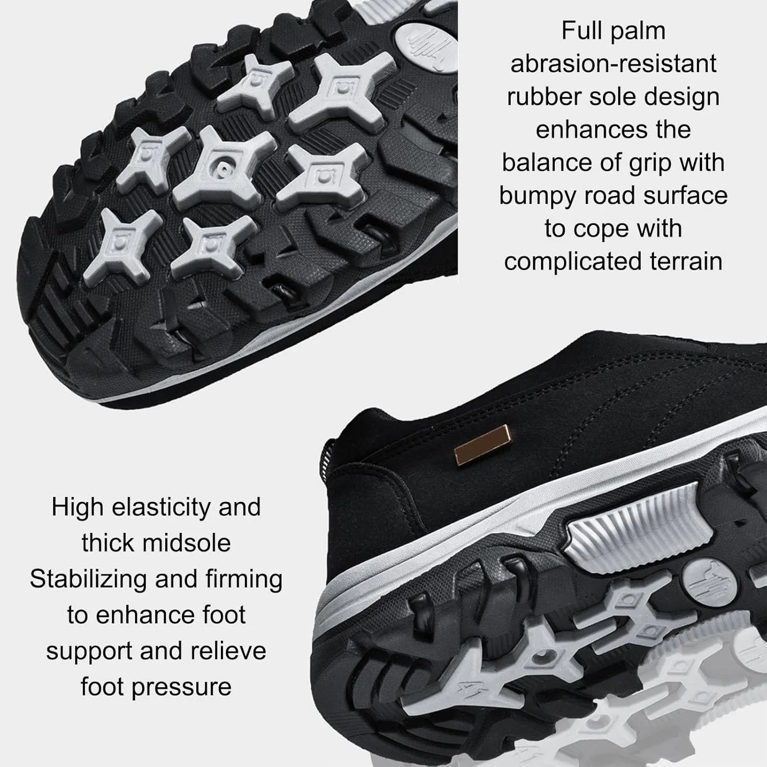 Outdoor Shoes, Soft-Soled Walking Shoes Men's Lightweight Stirrups Lazy Shoes Outdoor Leisure Sports Shoes