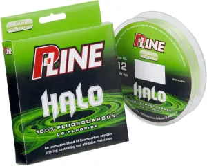 P-Line Halo Co-Fluoride Fluorocarbon Mist Green Fishing Line (200-Yard