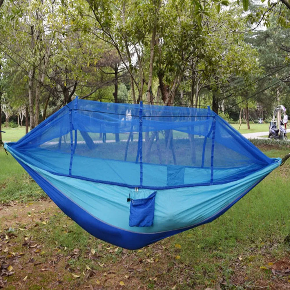 Parachute Fabric Personalized Mosquito Use Fully-featured Person Net Outdoor Indoor for Portable Hammock Single