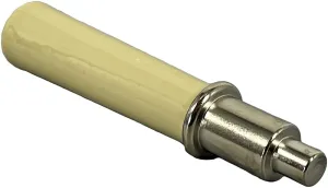 Pellethead 0004342 Vermont Castings White Ceramic Fallaway Handle, 0005854, fits Gas, Coal & Wood Models