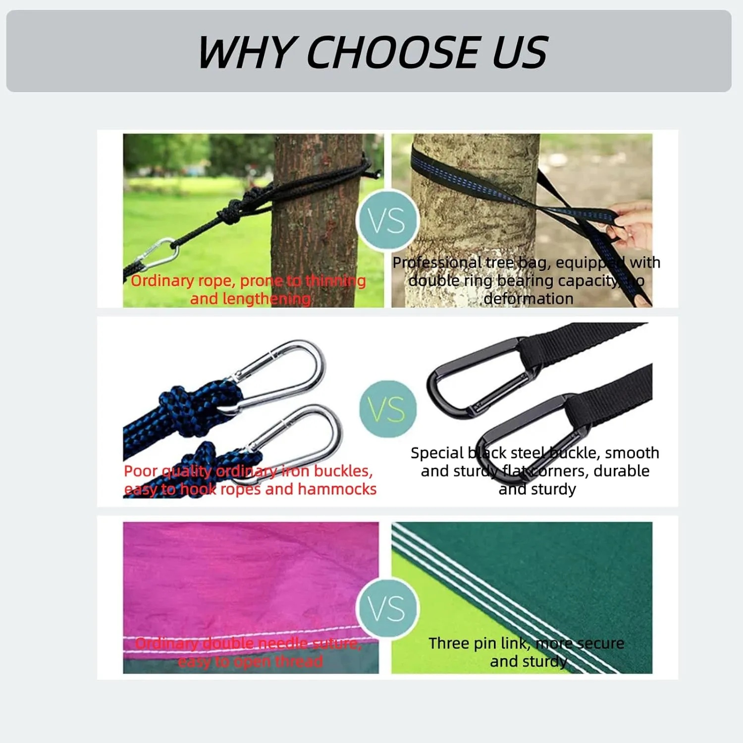 Pop up Hammock with Mosquito net - Ultra Light Outdoor Camping  for Adults with Capacity of 200 kilograms,Hammock Swing for 2 Tree Ties, 2 Black Gold Steel Buckles, Outdoor Storage Bag (Pink)