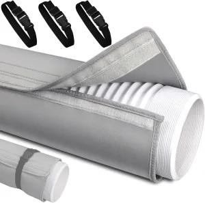 Portable Air Conditioner Hose Cover, Portable AC Hose Duct Vent Insulation Sleeve AC Hose Insulated Cover Wrap for 5" & 5.9" Diameter AC Exhaust Hoses Tube for Heat Reduction