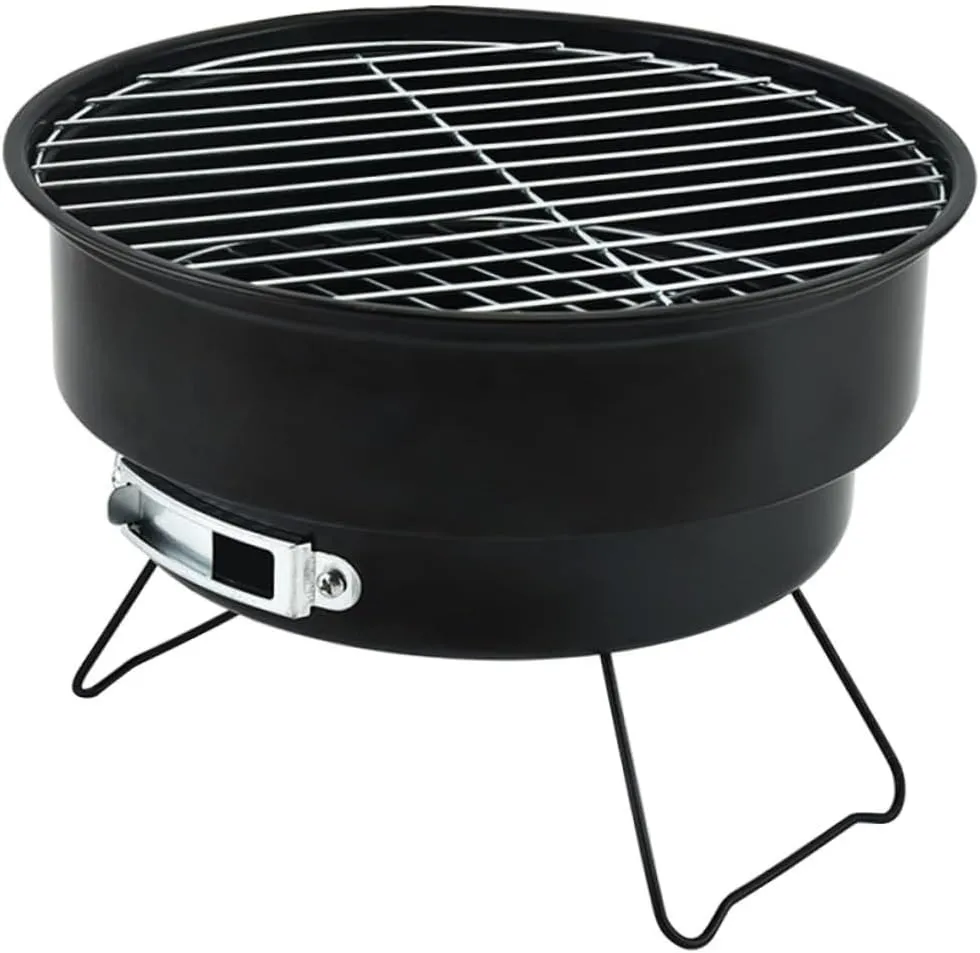 Portable Barbecue Grill Durable Outdoor Cooking Stove Easy to Store Detachable Design for Space Saving for Camping and Backyard Bbq Activities