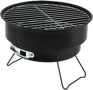 Portable Barbecue Grill Durable Outdoor Cooking Stove Easy to Store Detachable Design for Space Saving for Camping and Backyard Bbq Activities