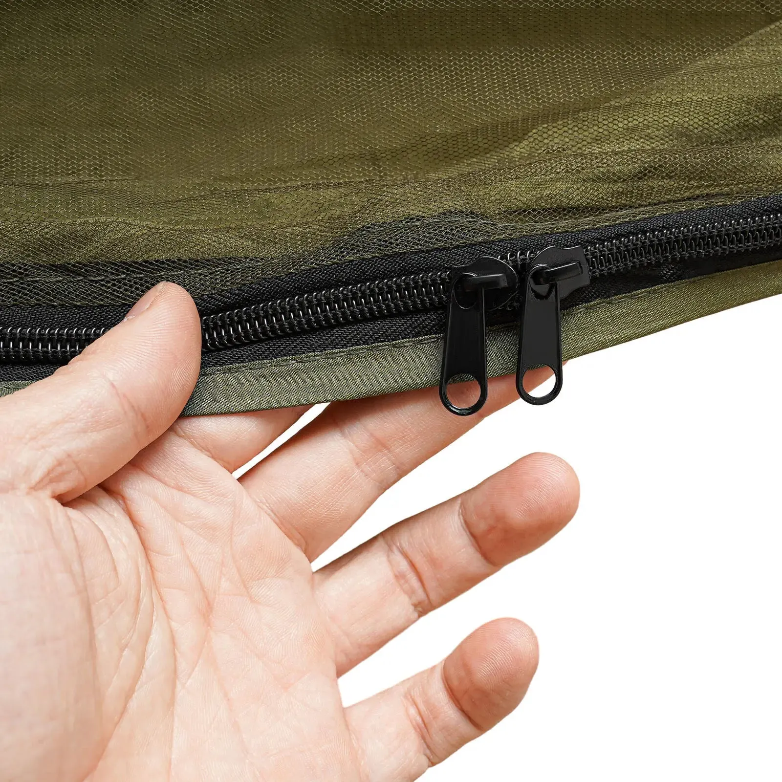 Portable Camping Hammock with Mosquito Net & Sun Protection - Lightweight Outdoor Hanging Bed