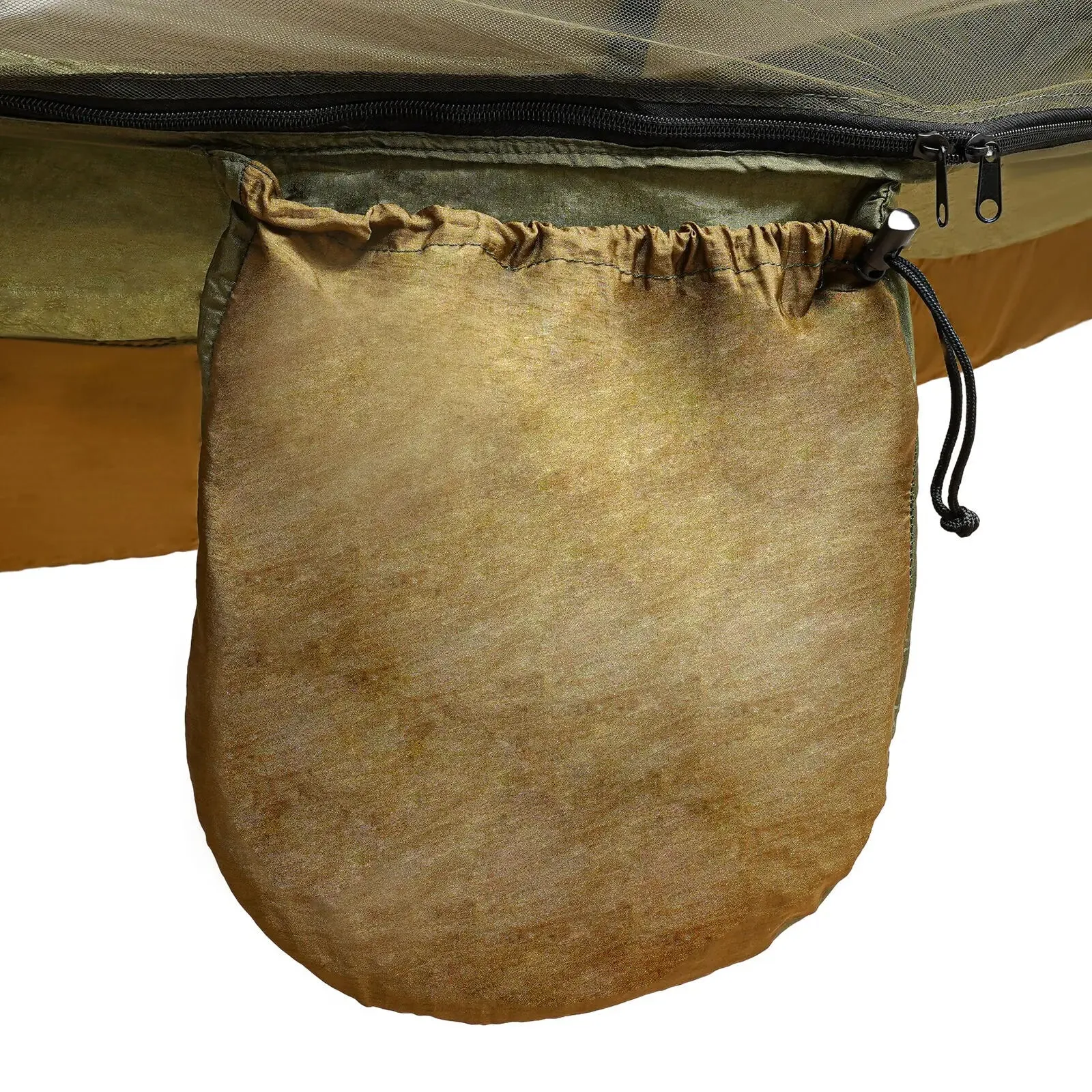 Portable Camping Hammock with Mosquito Net & Sun Protection - Lightweight Outdoor Hanging Bed