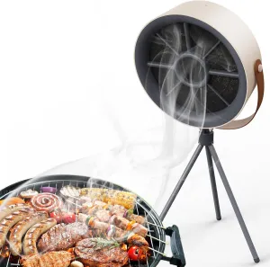Portable Cooker Hood, tabletop hood range, Rechargeable 3-Speed Exhaust Fan, Adjustable, Portable Range Hood for Kitchen for Caravanning, Hotpot, and Barbecue, with Low-Noise Operation