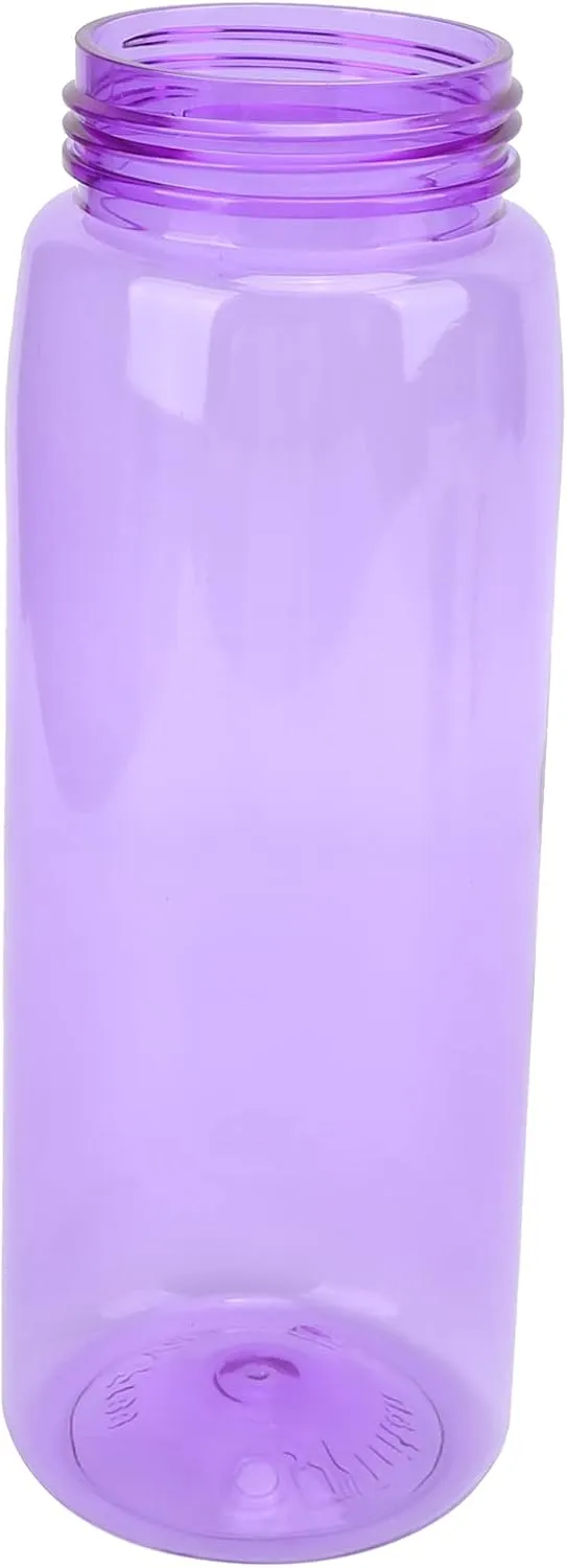Portable Filtered Water Bottle Safe Outdoor Purifier Camping Hiking Adventures 770ml (Purple)