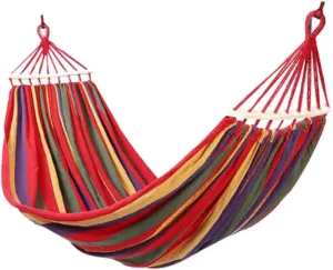 Portable Hammock with Canopy Parachute Hammock Foldable Lightweight Camping