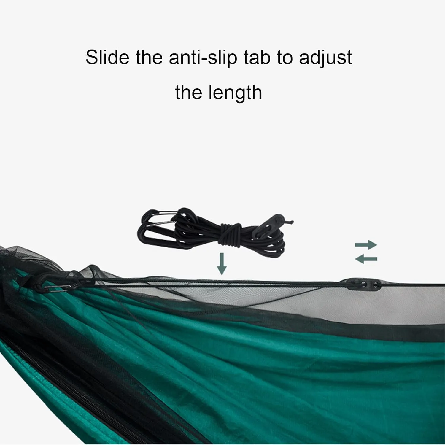 Portable Hammocks, Camping Hammock with Mosquito Net,Travel Lightweight Hammocks with Tree Straps and Solid Carabiners, Hold Up to 660lbs (Blue1)