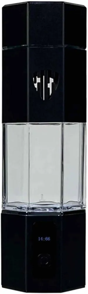 Portable Hydrogen Water Generator Bottle, 300ML, Hydrogen Rich Water Cup with SPE PEM Technology, Up to 3800-6000PPB, Hydrogen Water Ionizer
