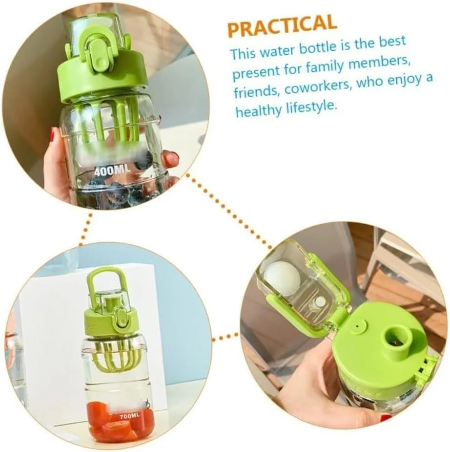 Portable Kettle Plastic Water Cup Outdoor Office Portable Water Bottle Fitness Sports Kettle Hiking Cycling Drinking Water Bottle Water Bottle