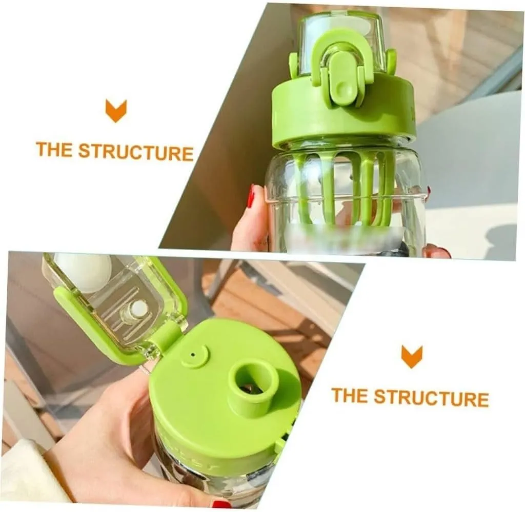 Portable Kettle Plastic Water Cup Outdoor Office Portable Water Bottle Fitness Sports Kettle Hiking Cycling Drinking Water Bottle Water Bottle