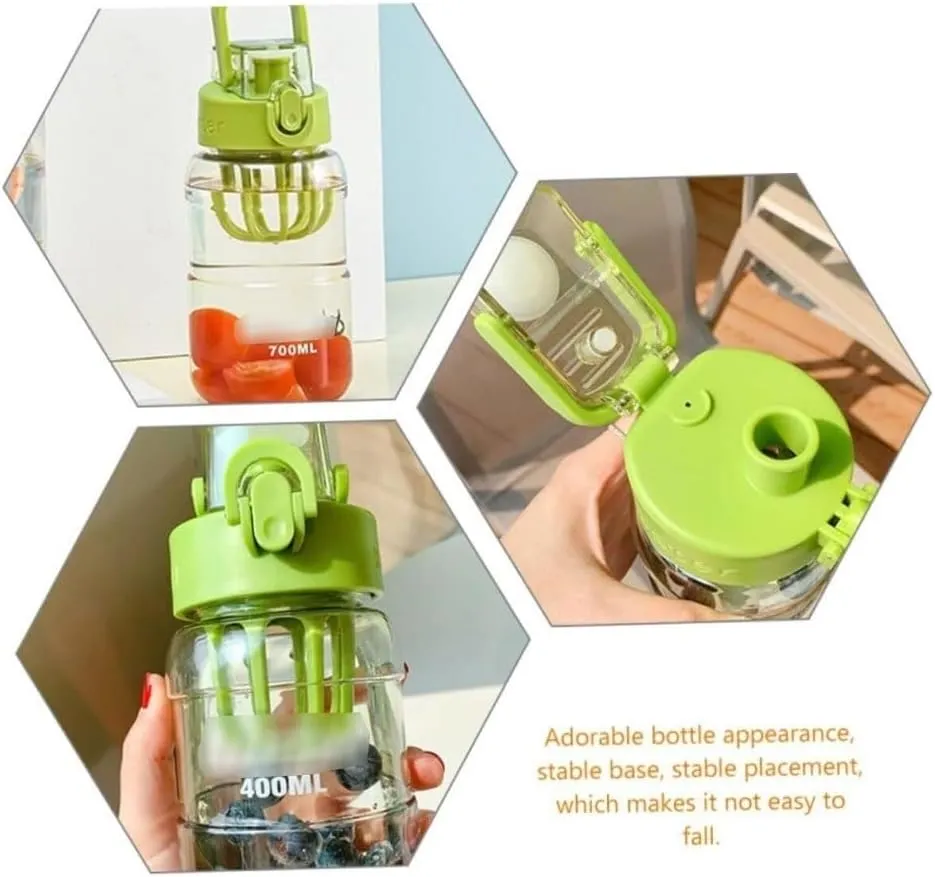 Portable Kettle Plastic Water Cup Outdoor Office Portable Water Bottle Fitness Sports Kettle Hiking Cycling Drinking Water Bottle Water Bottle