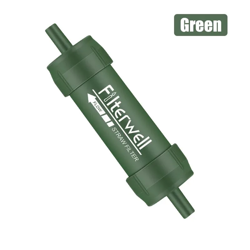 Portable Micron Water Purifier Straw: Essential Outdoor Survival Gear