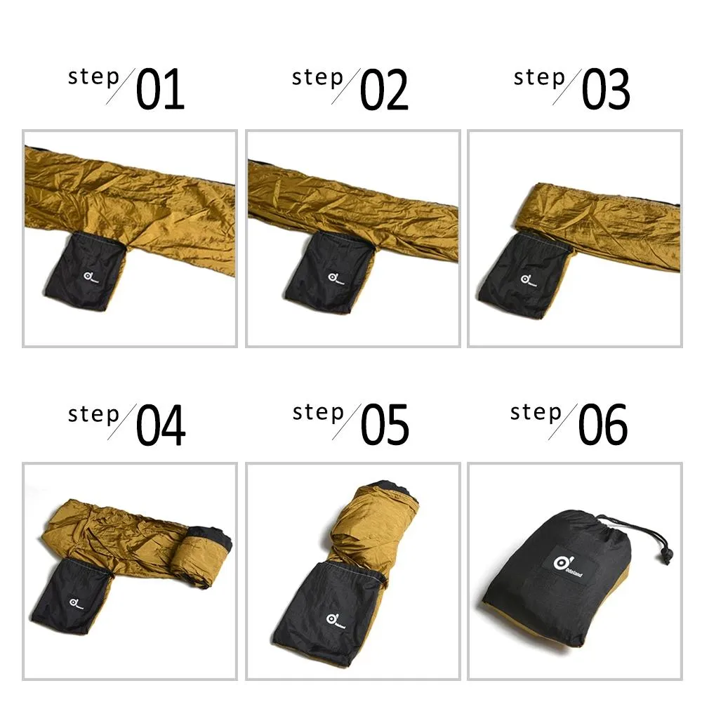 Portable Nylon Lightweight Carabiners Steel Customizable Hammock Camping Exceptional value Odoland and