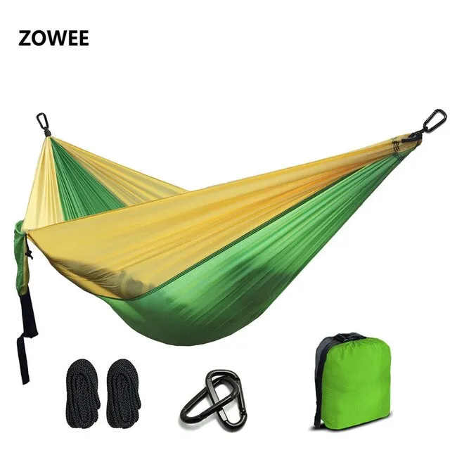 Portable Nylon Parachute Hammock Camping