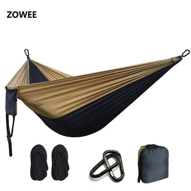 Portable Nylon Parachute Hammock Camping