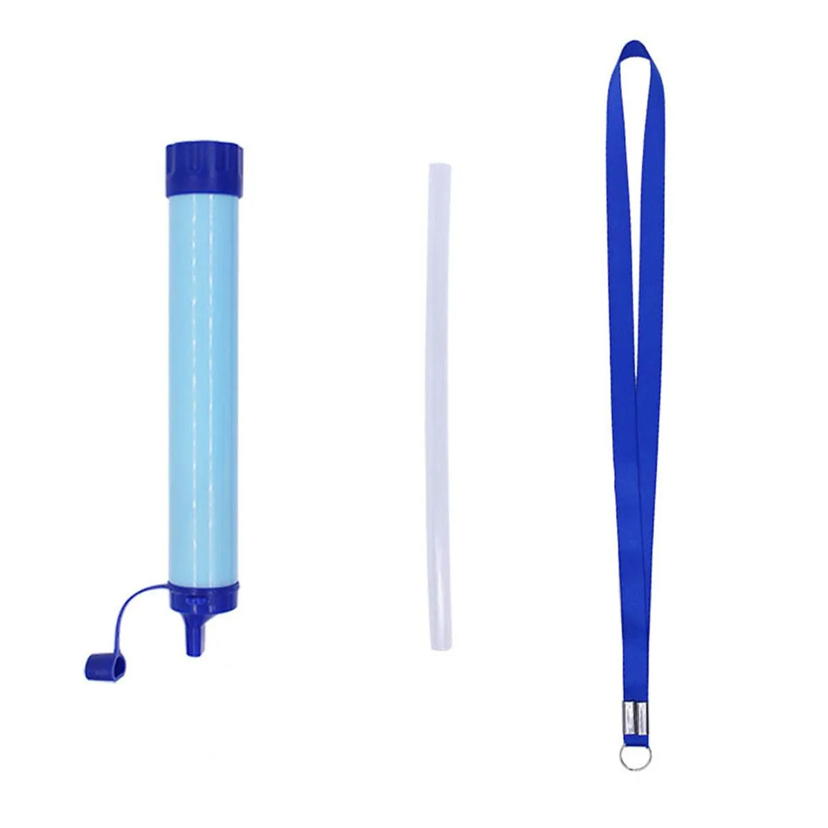 Portable Outdoor Camping Water Filter Straw Emergency Survival Purifier Tool