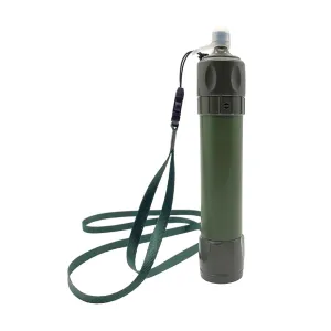 Portable Outdoor Water Filter Personal Purifier Filtration System Survival Gear