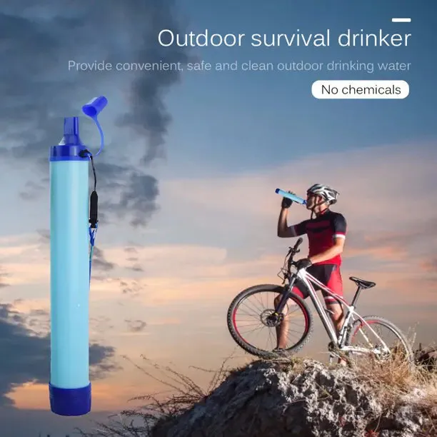 Portable Outdoor Water Purifier filtration Straw