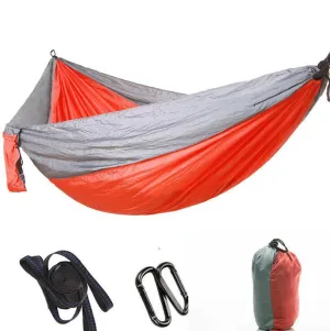 Portable Parachute Specialty items Hammock Ultralight Orange Customer satisfaction Nylon Resistant Double