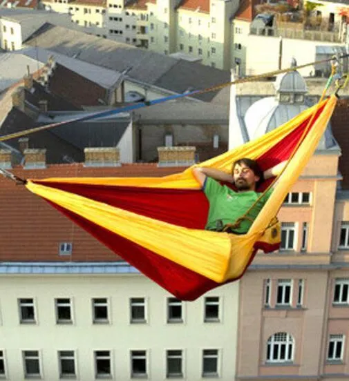 Portable Parachute Specialty items Hammock Ultralight Orange Customer satisfaction Nylon Resistant Double