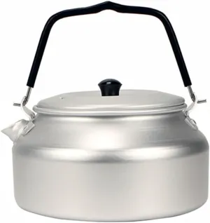 Portable Stove Burner Camping Kettle Aluminum Tea Kettle Compact Lightweight Coffee Pot Portable Camp Tea Pot for Bushcraft and Outdoor Campfire Use Metal Cooking Utensils Teapots