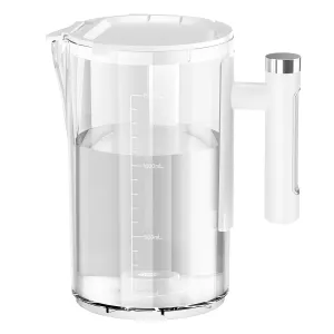 Portable Water Bottle, Removable Water Kettle for Y9S Countertop Reverse Osmosis Water Filter，White