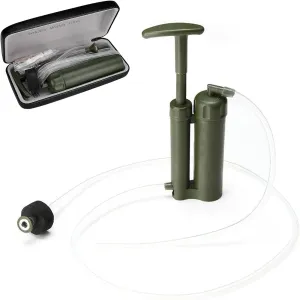 Portable Water Filter, Outdoor Camping Hiking Emergency Purifier Filter for Travel Hiking Camping Biking Climbing