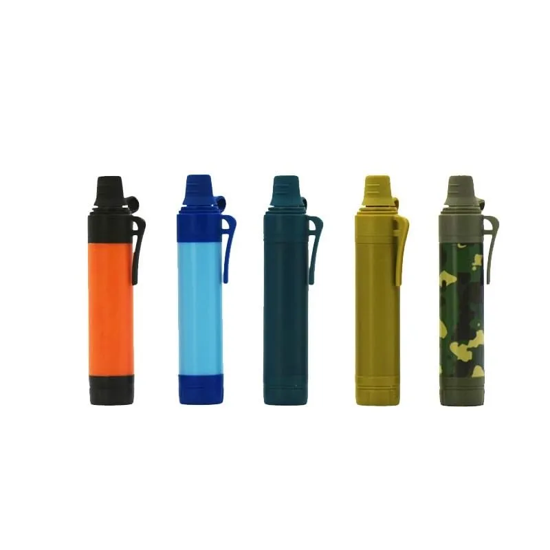 Portable Water Purifier - Straw Personal Water Purifier for Hiking, Travel, Camping, Outdoor Adventures(S3P)