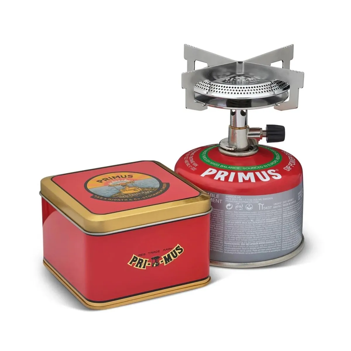 Primus ClassicTrail Stove 130 camping burner wide flame stable four pod stove