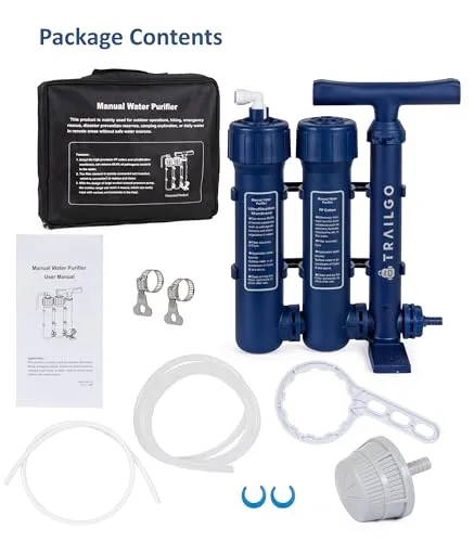 Pro Water Purifier Water Purification System for Survival-High-Volume Hand Pump