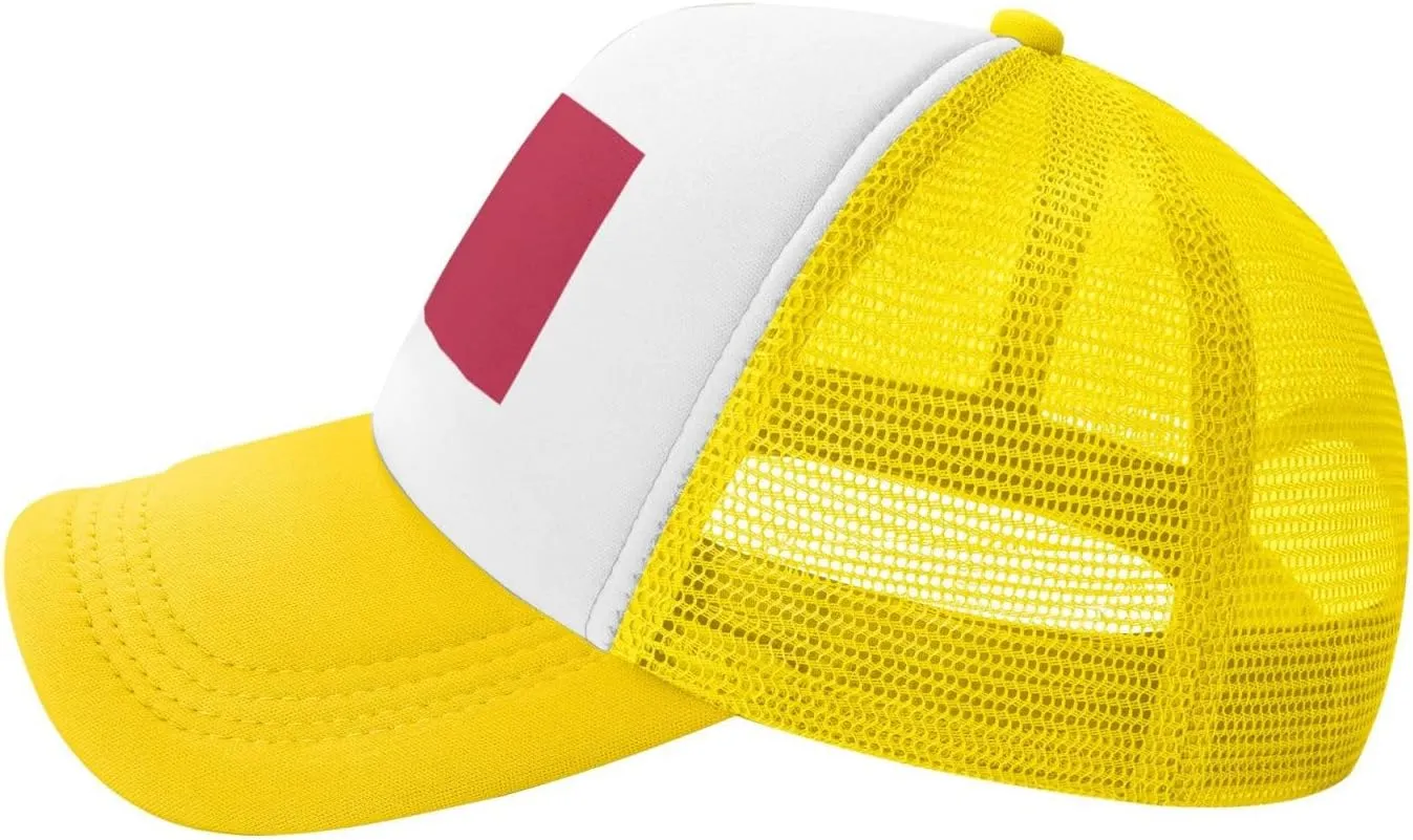 Proposed Flag for Saint Paris, Ohio Baseball Cap for Men Women Adjustable Breathable Mesh Trucker Hat Unisex