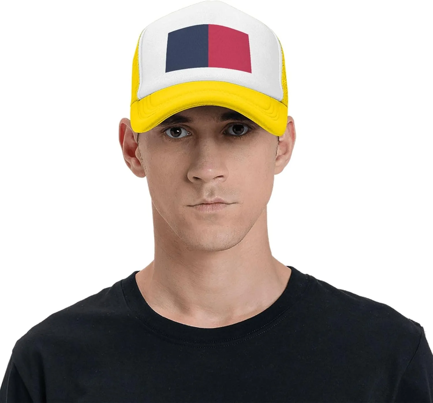 Proposed Flag for Saint Paris, Ohio Baseball Cap for Men Women Adjustable Breathable Mesh Trucker Hat Unisex