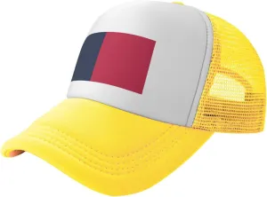 Proposed Flag for Saint Paris, Ohio Baseball Cap for Men Women Adjustable Breathable Mesh Trucker Hat Unisex