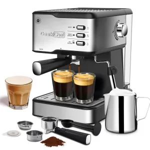 Pump Coffee Machine Compatible with POD capsules