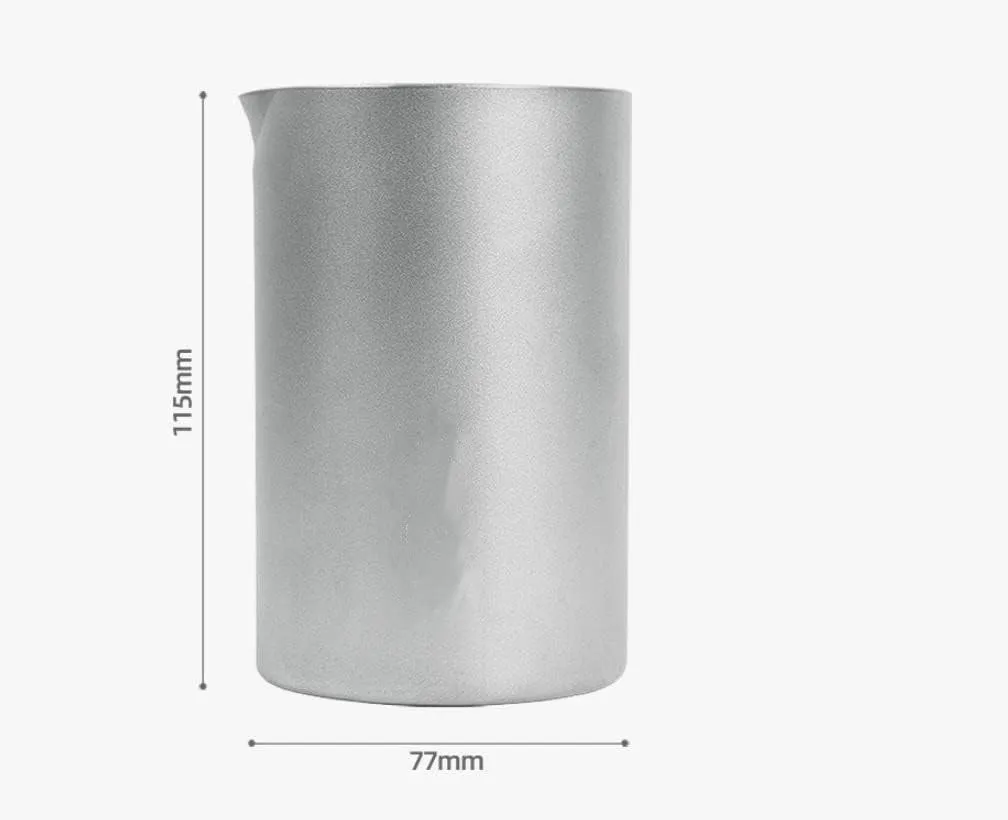 Pure Titanium Tea Maker Outdoor Portable Double Layer Tea Set