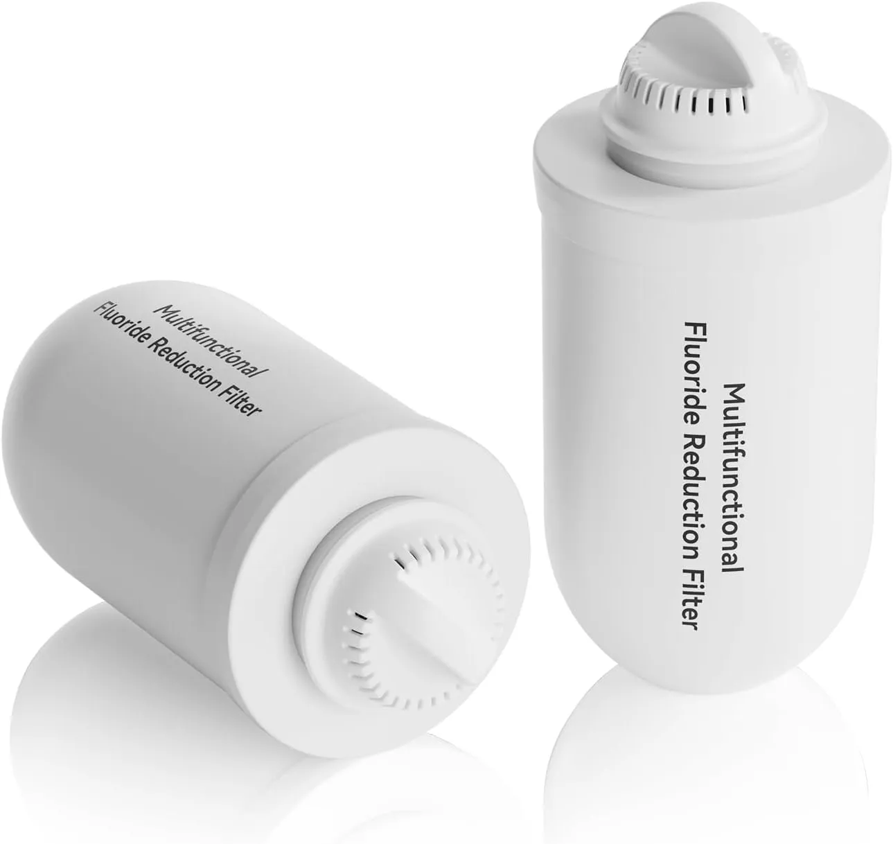 Purewell 2 Pack K8006 Multifunctional Fluoride Water Filter Elements, Replacement Filters for Purewell Upgraded PW-FH/PW-FH-CF/PW-FH-FT Gravity Water Filter System