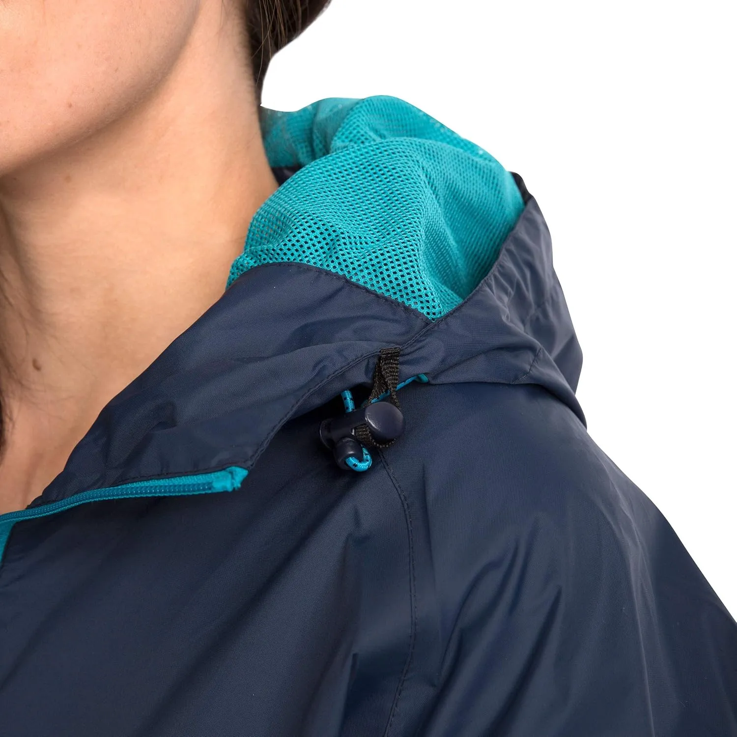Qikpac Womens Packaway Waterproof Jacket Lightweight Hooded Raincoat