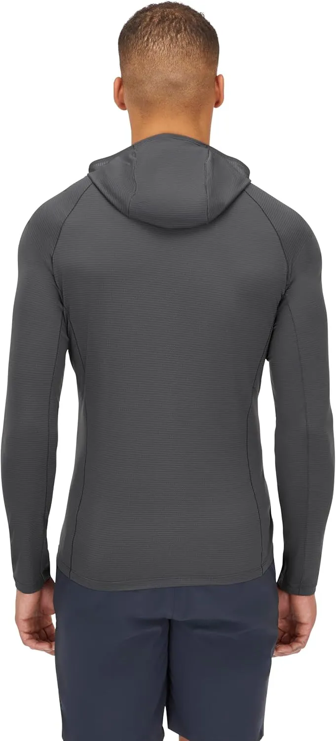 Rab Men's Sonic Hoody - Lightweight Breathable Baselayer Shirt for Hiking & Trail Running
