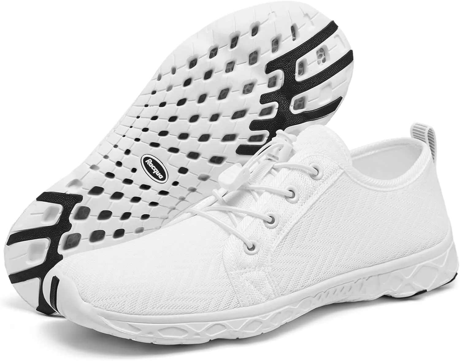 Racqua Women Men Breathable Mesh Water Shoes