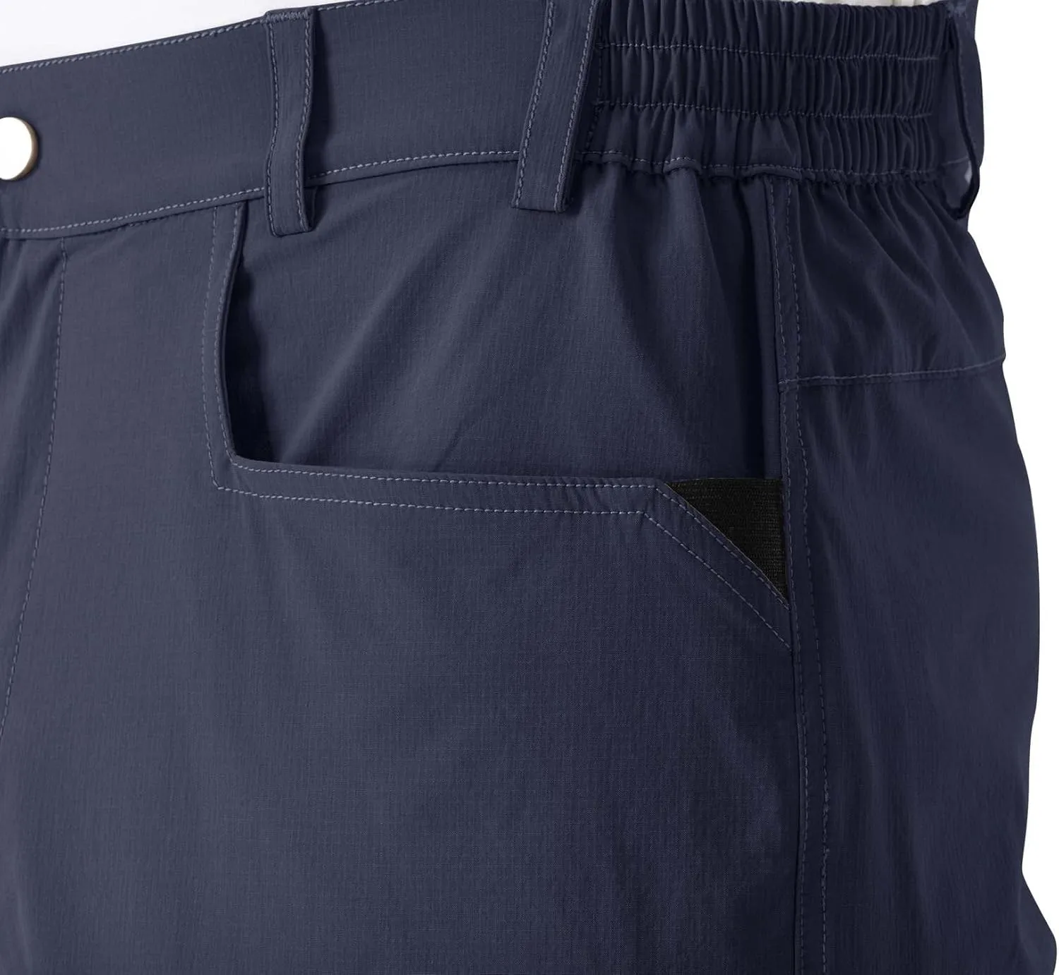 Rdruko Men's Golf Shorts Stretch 9" Quick Dry Lightweight Cargo Hiking Work Outdoor Casual Shorts 5 Pockets