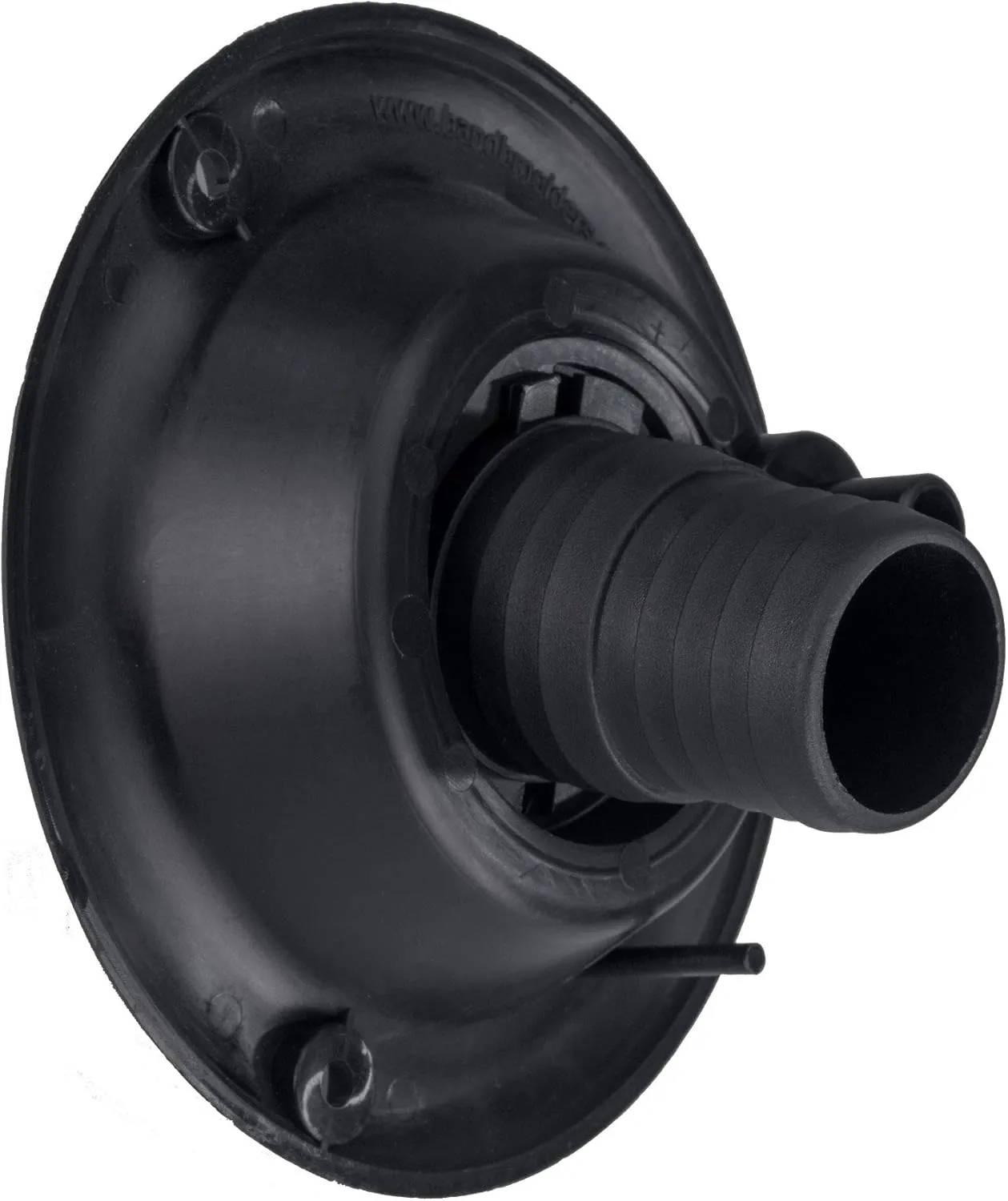 RecPro RV Round Fresh Water Gravity Fill Hatch Inlet | RV Water Fill Hatch | Camper Water Inlet Hatch | Trailer Water Fill Hatch Inlet (Black, Yes Quick Fill)